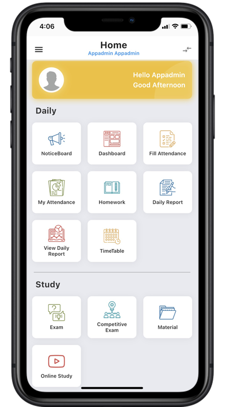 FG Education App Screenshot